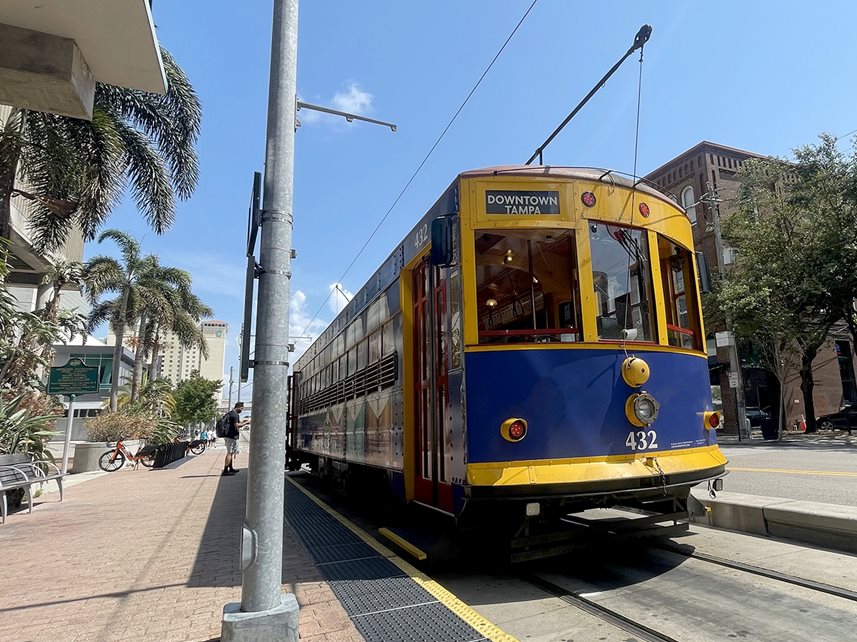 Downtown Tampa Trolley