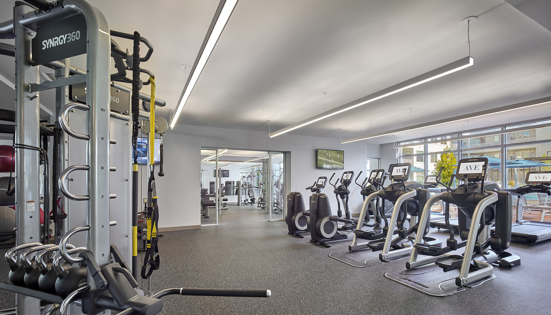 AVE Florham Park AVE fitness cardio facility