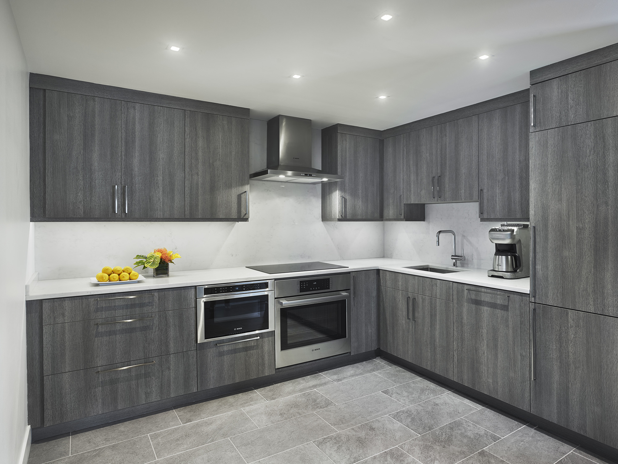 The Franklin Residences furnished kitchen penthouse