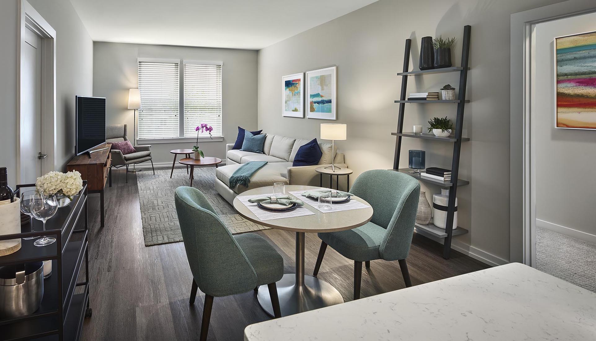 AVE King of Prussia apartment living room