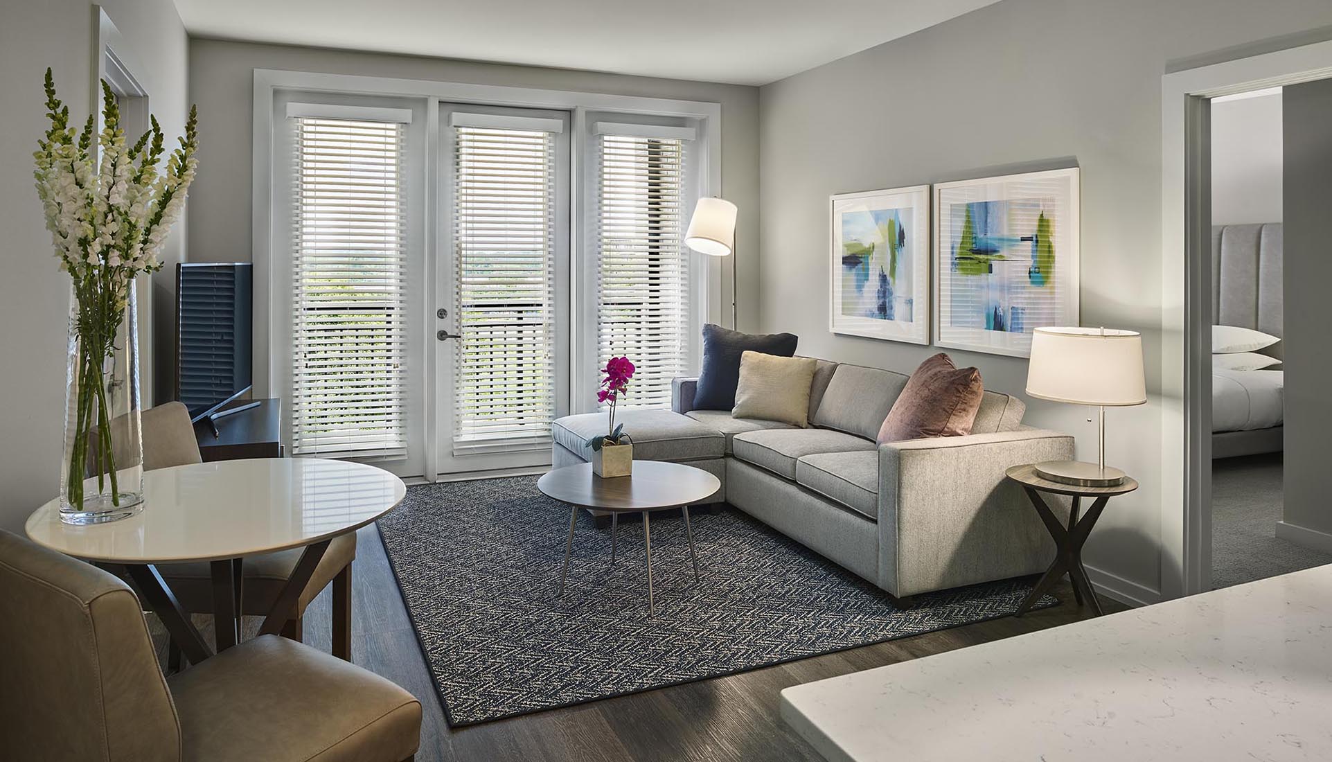 AVE King of Prussia furnished living room