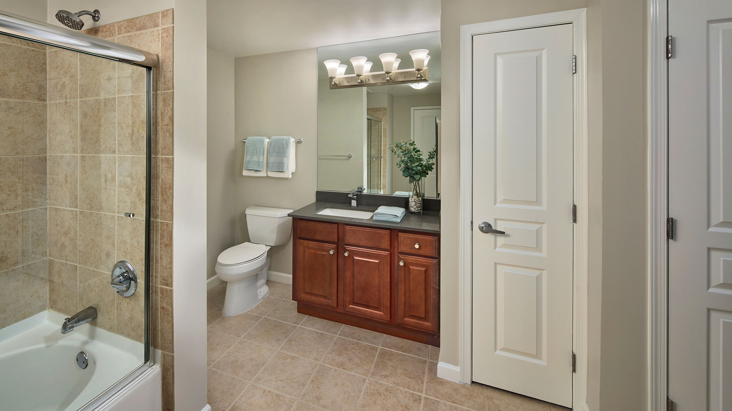 a bathroom with a sink and toilet