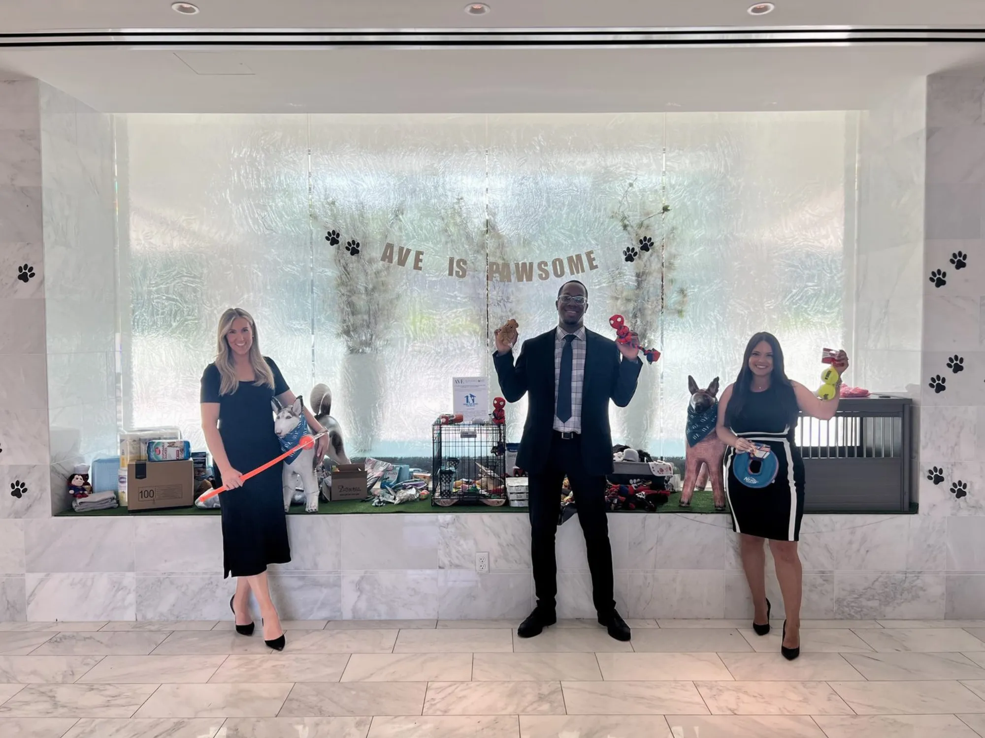 AVE Florham Park celebrating national pet month