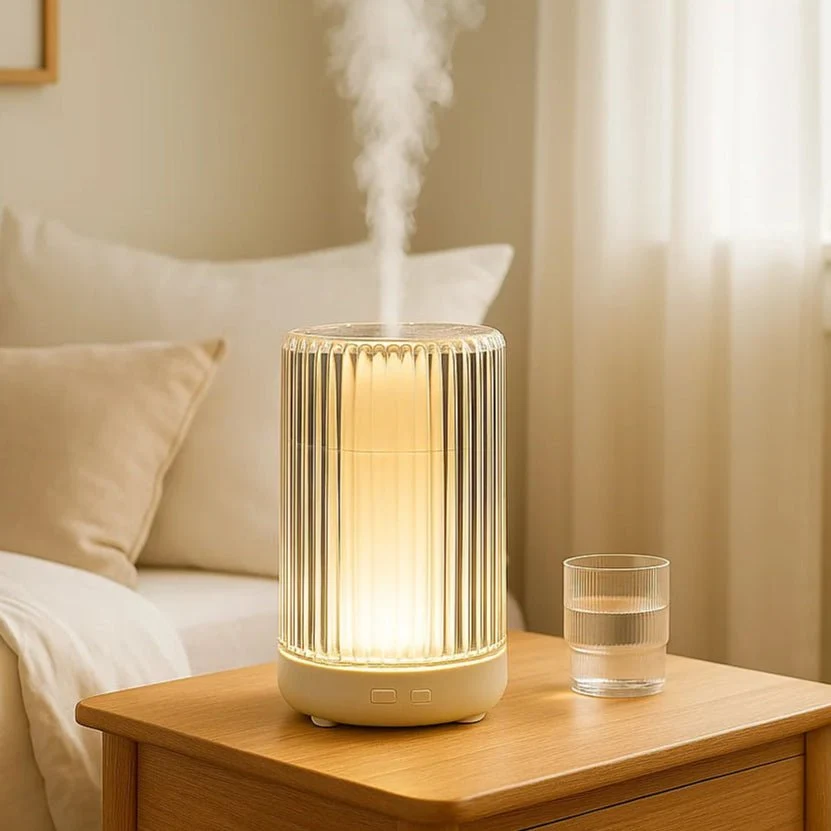 a humidifier on a table