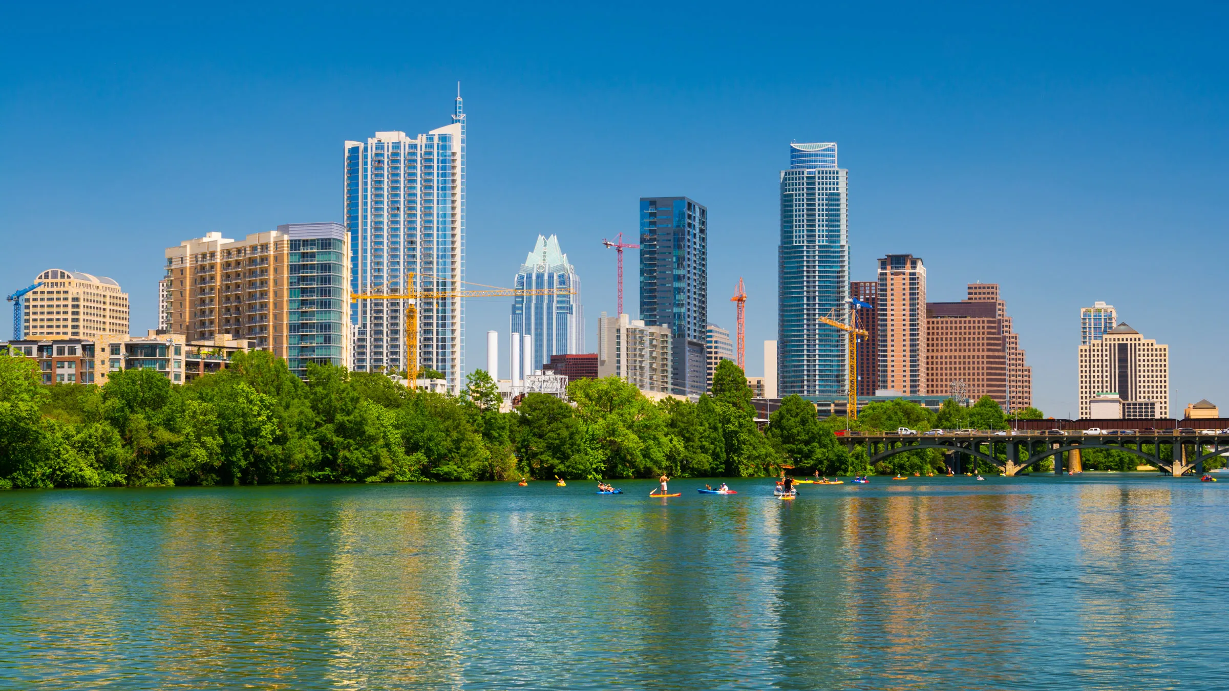 Lady Bird Lake in Austin, TX