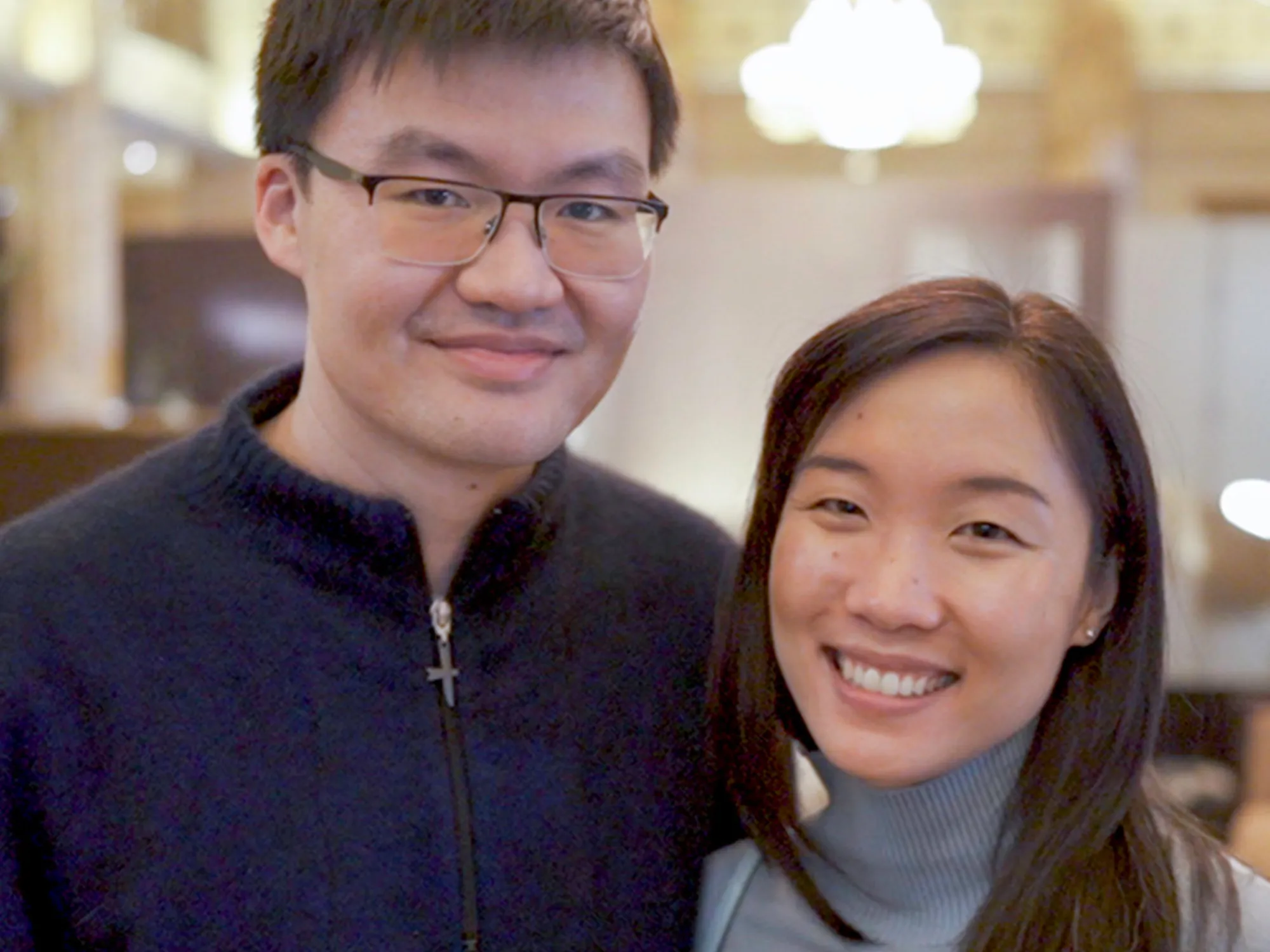 Connie and Louie at The Franklin Residences