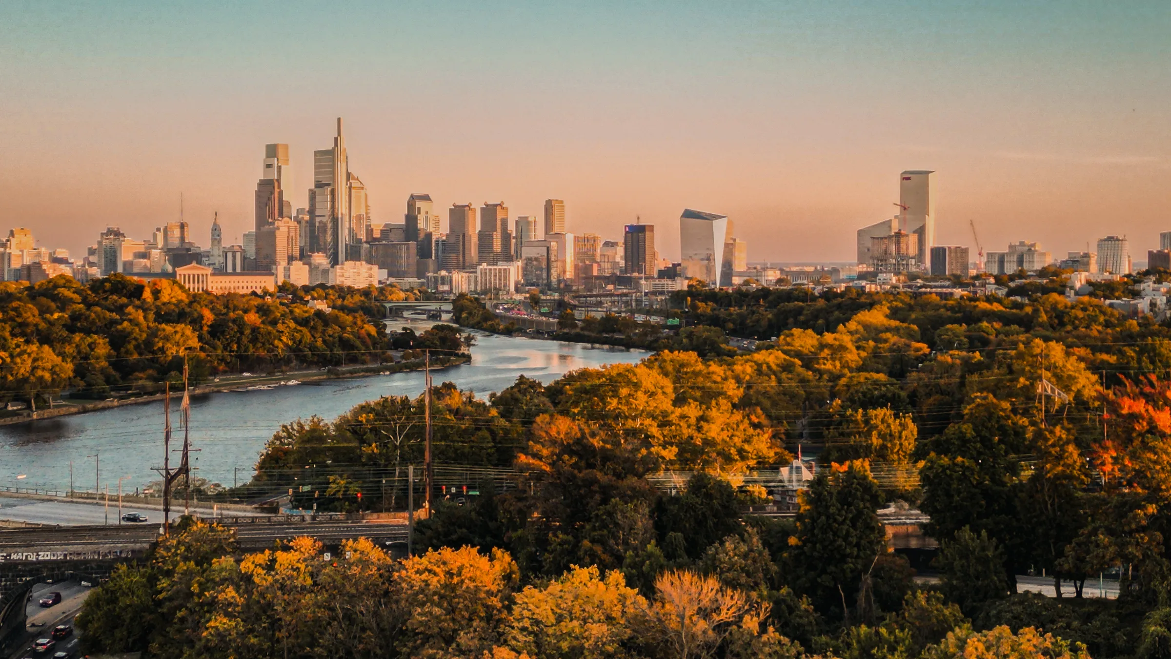 Greater Philadelphia with city skyline