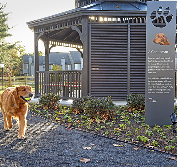 BLUE BELL VILLAS OPENS GROUND-BREAKING RESIDENTIAL DOG PARK 
