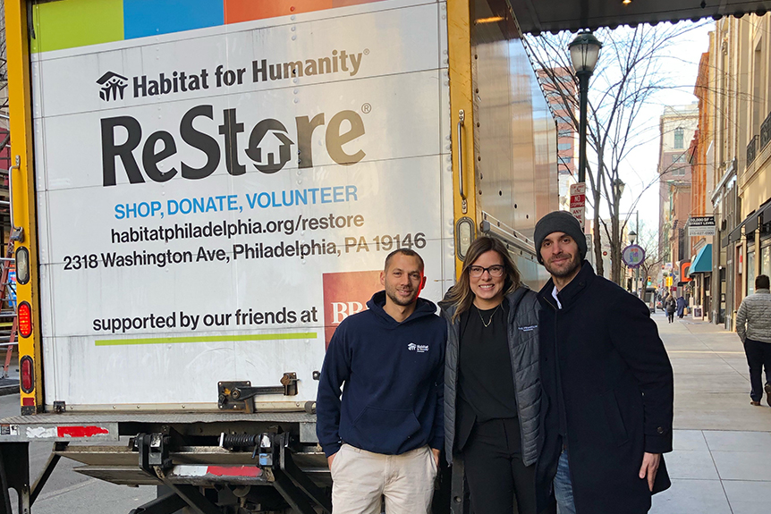 The Franklin Residences donated 50 suites of furnishings 