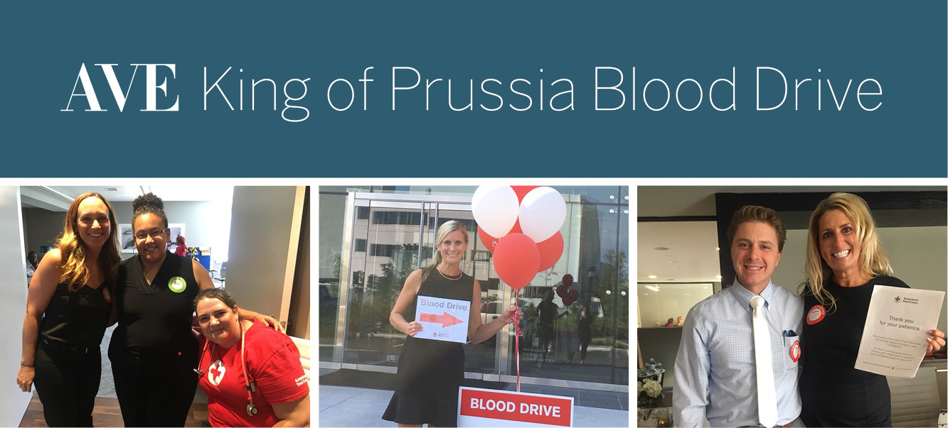 AVE King of Prussia Hosts Blood Drive to Support Red Cross