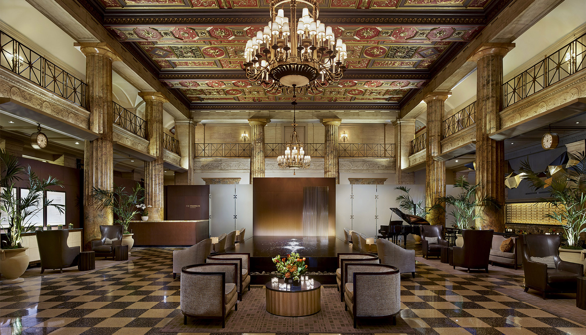 The Franklin Residences Lobby View