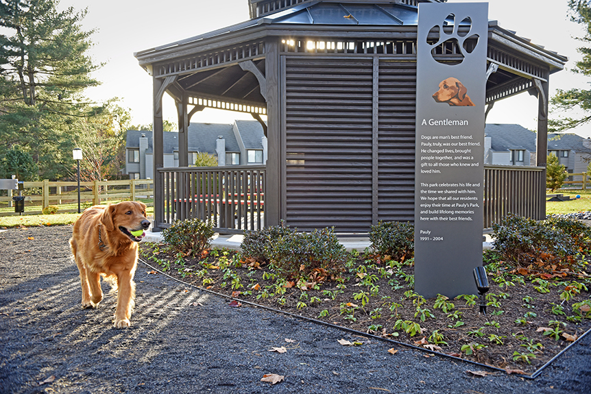 Residential Dog Park Blue Bell Villas Breaks New Ground