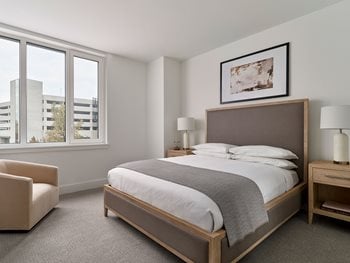 AVE Normandy Furnished Apartment Bedroom