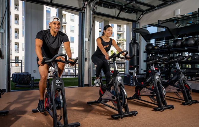 fitness center