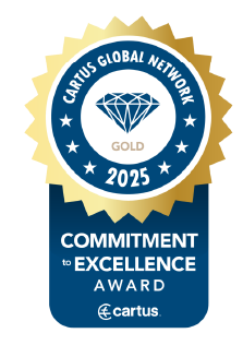 Cartus 2025 Commitment to Excellence Award: Gold